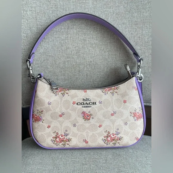 Coach | Bags | Nwtcoach Teri Shoulder Bag In Signature